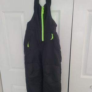 Unisex kids snow bibs